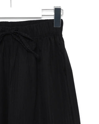 Seersucker Stripe Banding Pants