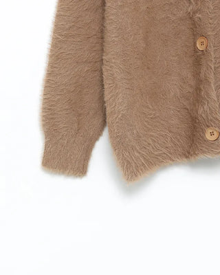 Oversized Fur Cardigan