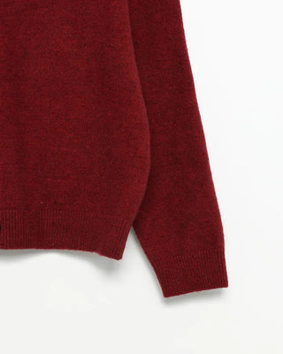 Loose-fit colored cardigan