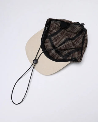 Check Strap Camp Cap