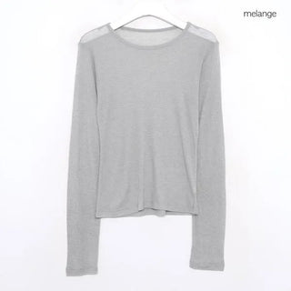 Basic Tencel Long T-Shirt