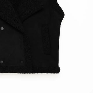 Sheepskin vest jacket