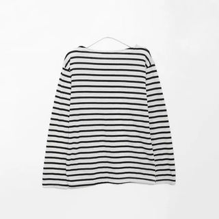 Basic striped long-sleeved T-shirt
