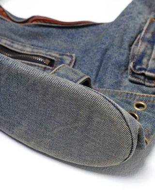 Big belt shoulder bag
