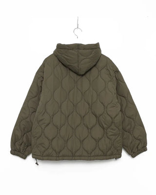 Wave quilted hood padding
