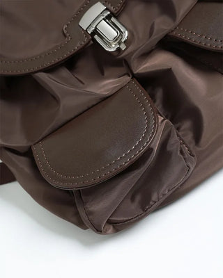 Multi-pocket basic backpack