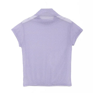 Polka Dot See-Through T-Shirt
