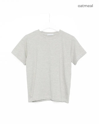 Color Basic Round Short Sleeve T-Shirt
