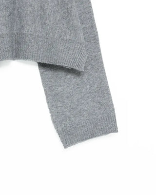 Oversized cropped knit