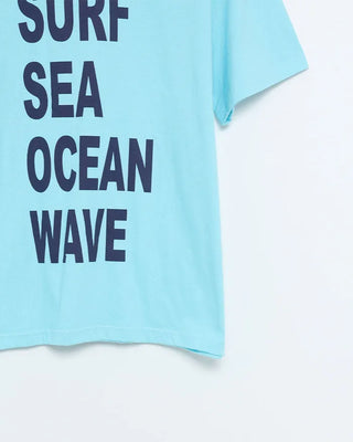 Big Lettering Cropped T-Shirt