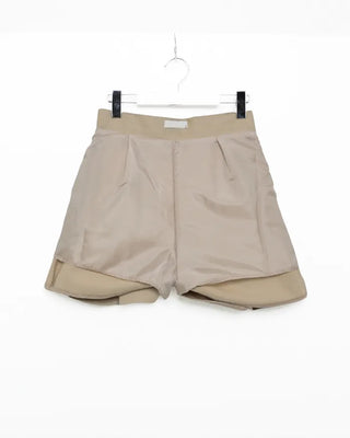 Pintuck mini skirt