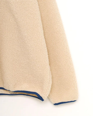 Warm Button Fleece Anorak