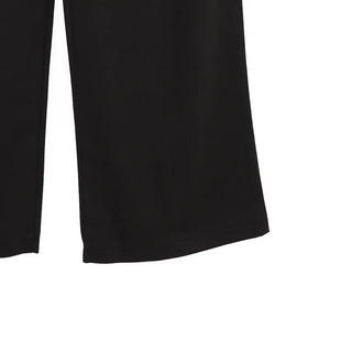 Simple pintuck chino pants