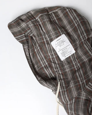 Checkered Anorak Parka
