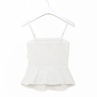 Drape bustier blouse