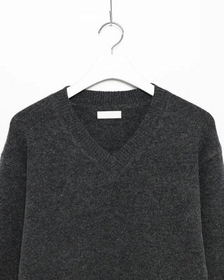 Semi-Clothed V-Neck Knit