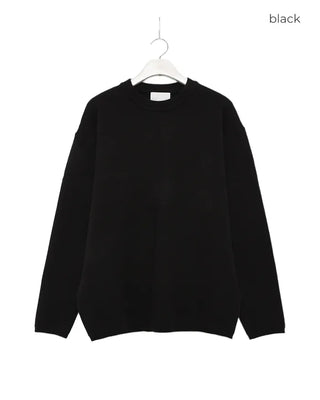 Round neck daily knit