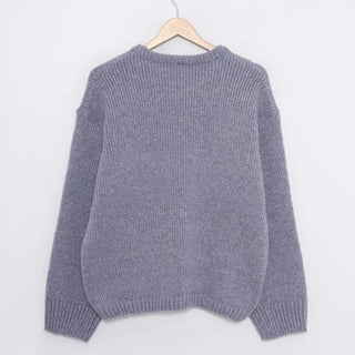 Rib-knit sweater