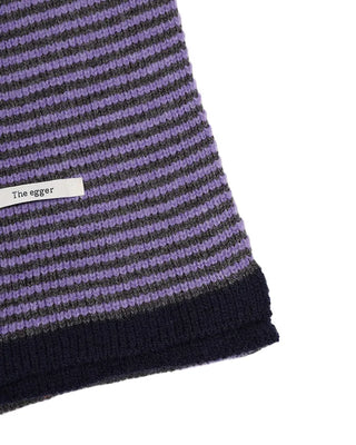 Egg Border Knit Scarf