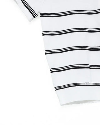 Border Color Slim Fit Short Sleeve Knit