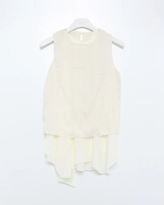 Chiffon scarf detail blouse