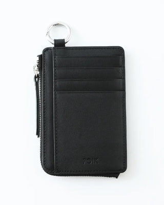 [2nd Re-release] (ORIGINAL) Strap Leather Card Wallet (black)