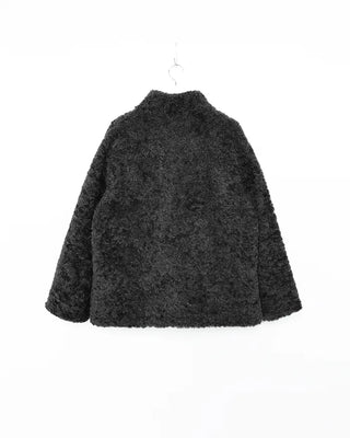 Fleece Button Point Half Coat