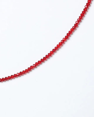 Flower bead necklace