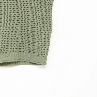 Basic openwork round vest