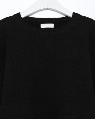 Oversized cropped knit