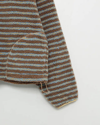 Half-zip border fleece