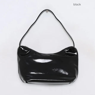Enamel Shoulder Tote Bag