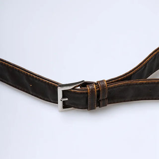 Vintage belt shoulder bag