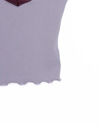 Necklace Scalloped Rib Camisole