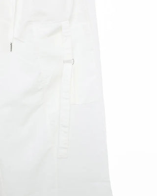 Wide-fit pants with string waistband