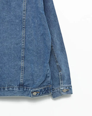 Oversized denim jacket
