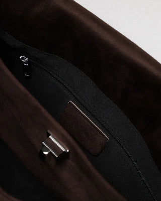 2-way one-shoulder suede Kelly bag