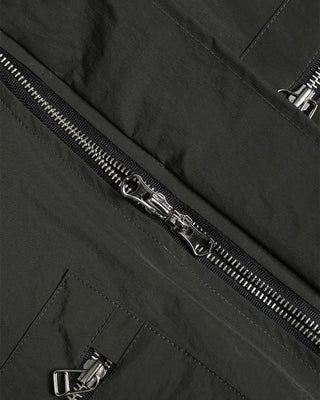 Zip-fly nylon jacket