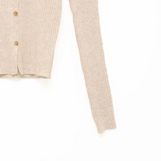Ribbed halter neck knit