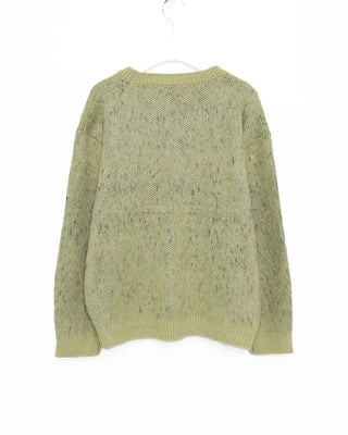Heart Lettering Hair Loose Sweater