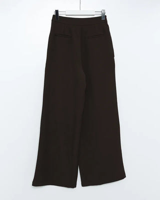 One-button side-wrap point slacks