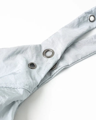 Eyelet Round Nylon Bag