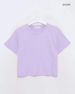 Easy Cropped T-Shirt
