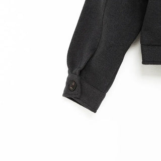 Suede color zip-up jacket