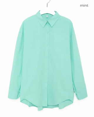 Pastel-colored basic shirt