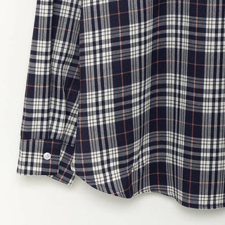 Oversized check shirt