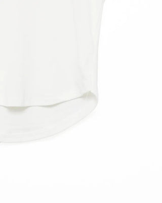 Round-cut cropped T-shirt