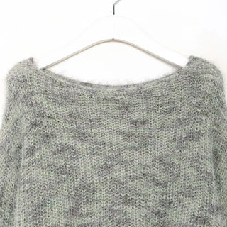 Mixed fur knit