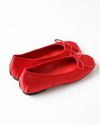 Ribbon flat shoes