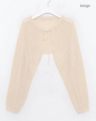 Strappy Bolero Cardigan